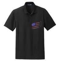 Fighter Jets With USA American Flag 4th Of July Celebration Dry Zone Grid Polo