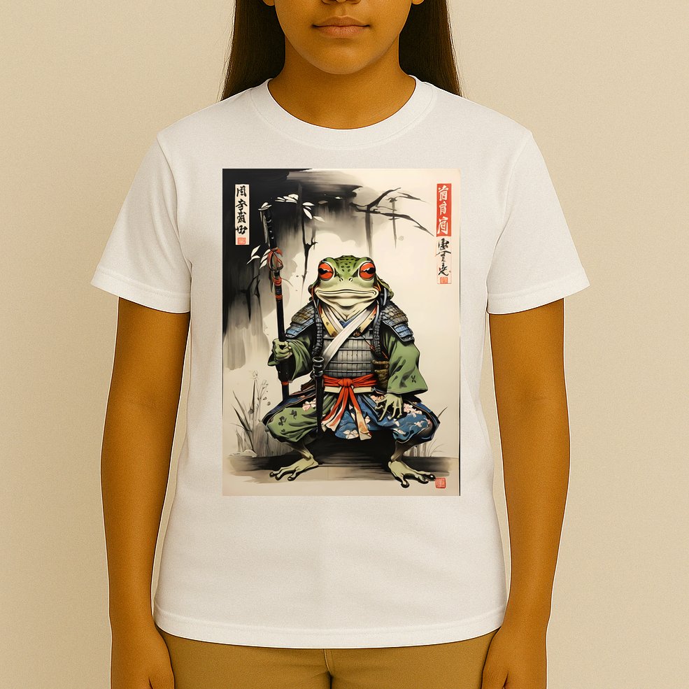 Frog Japanese Woodblock T-Shirt