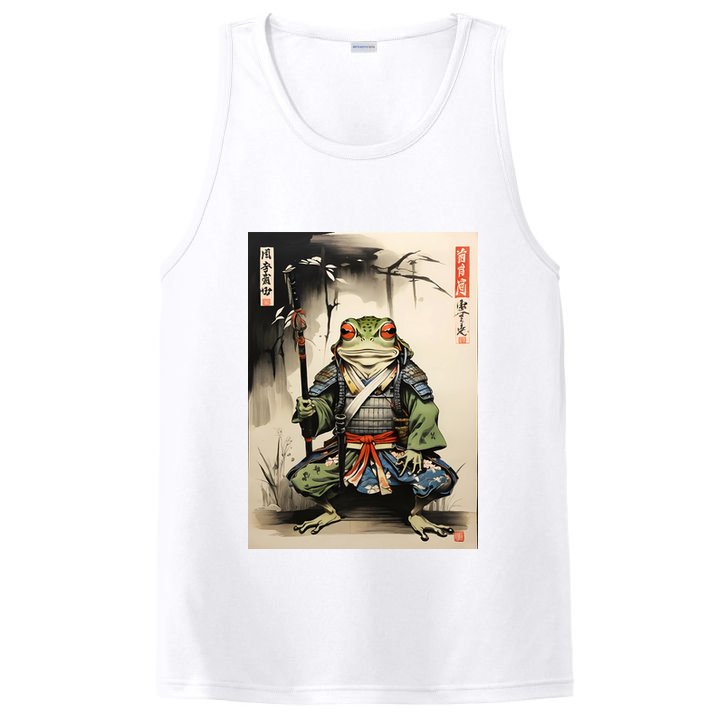 Frog Japanese Woodblock PosiCharge Competitor Tank
