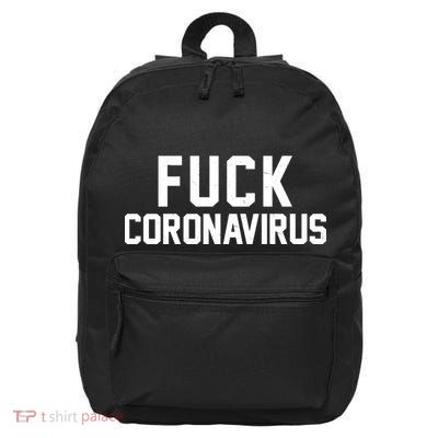 F**k Coronavirus Fight 16 in Basic Backpack
