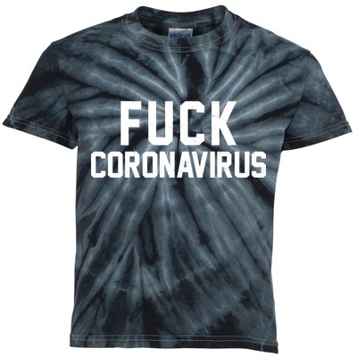 F**k Coronavirus Fight Kids Tie-Dye T-Shirt