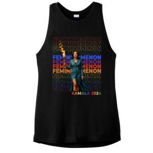 Femininomenon Kamala 2024 Ladies PosiCharge Tri-Blend Wicking Tank