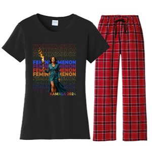 Femininomenon Kamala 2024 Women's Flannel Pajama Set