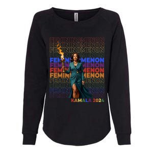 Femininomenon Kamala 2024 Womens California Wash Sweatshirt