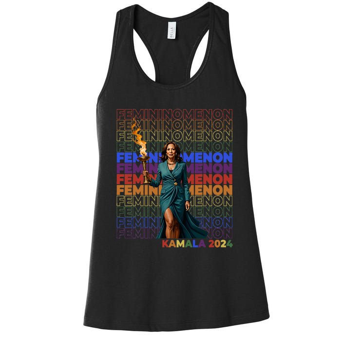 Femininomenon Kamala 2024 Women's Racerback Tank