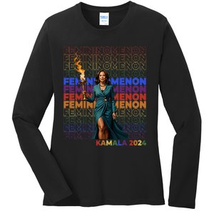 Femininomenon Kamala 2024 Ladies Long Sleeve Shirt