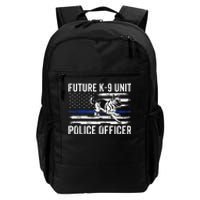 Future K 9 Unit Police Officer Proud Law Enforcement Daily Commute Backpack