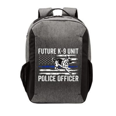 Future K 9 Unit Police Officer Proud Law Enforcement Vector Backpack