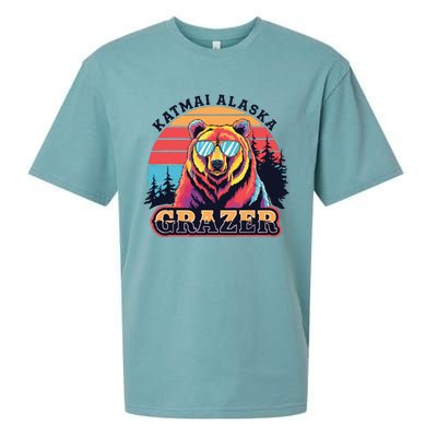 Funny Katmai Alaska Grazer Vintage Fat Bear Week 2024 Sueded Cloud Jersey T-Shirt