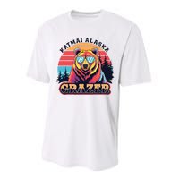 Funny Katmai Alaska Grazer Vintage Fat Bear Week 2024 Performance Sprint T-Shirt