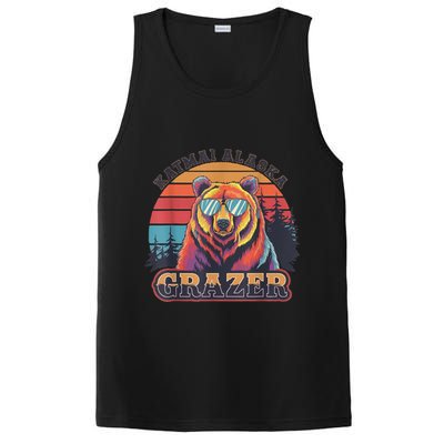Funny Katmai Alaska Grazer Vintage Fat Bear Week 2024 PosiCharge Competitor Tank