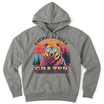 Funny Katmai Alaska Grazer Vintage Fat Bear Week 2024 Hoodie