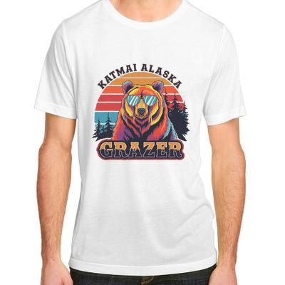 Funny Katmai Alaska Grazer Vintage Fat Bear Week 2024 Adult ChromaSoft Performance T-Shirt