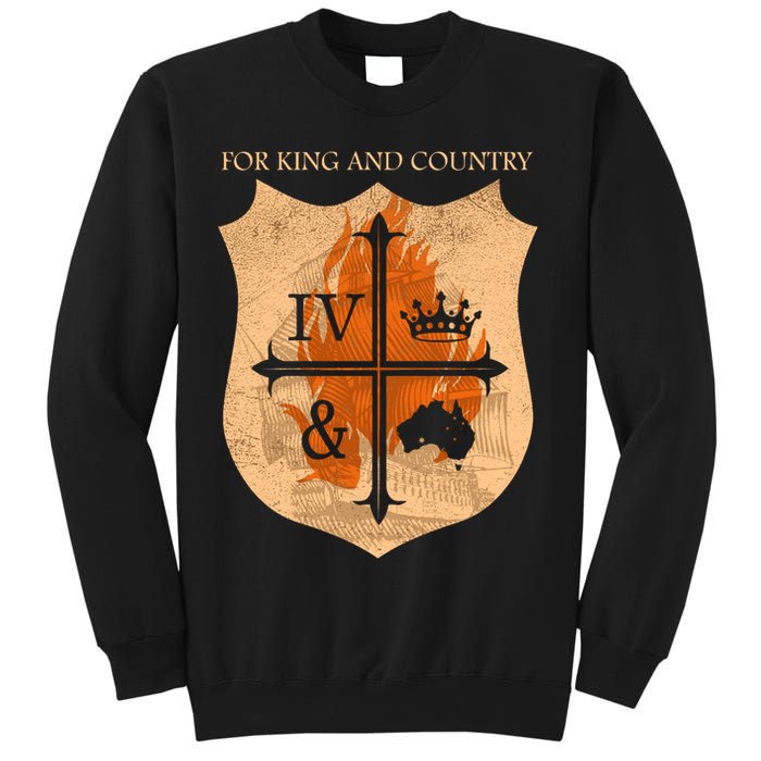 For King And Country Crest Friend Sweatshirt
