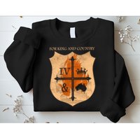 For King And Country Crest Friend Sweatshirt