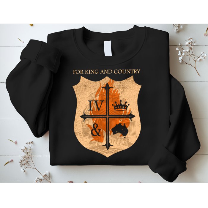 For King And Country Crest Friend Sweatshirt