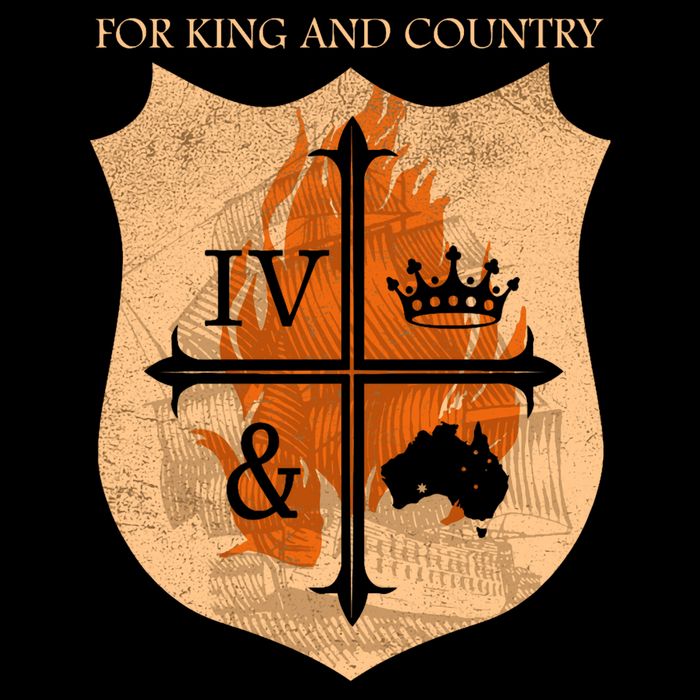 For King And Country Crest Friend Sweatshirt