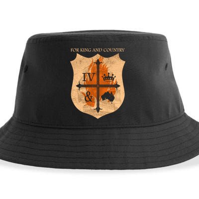 For King And Country Crest Friend Sustainable Bucket Hat