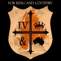 For King And Country Crest Friend Flat Bill Trucker Hat