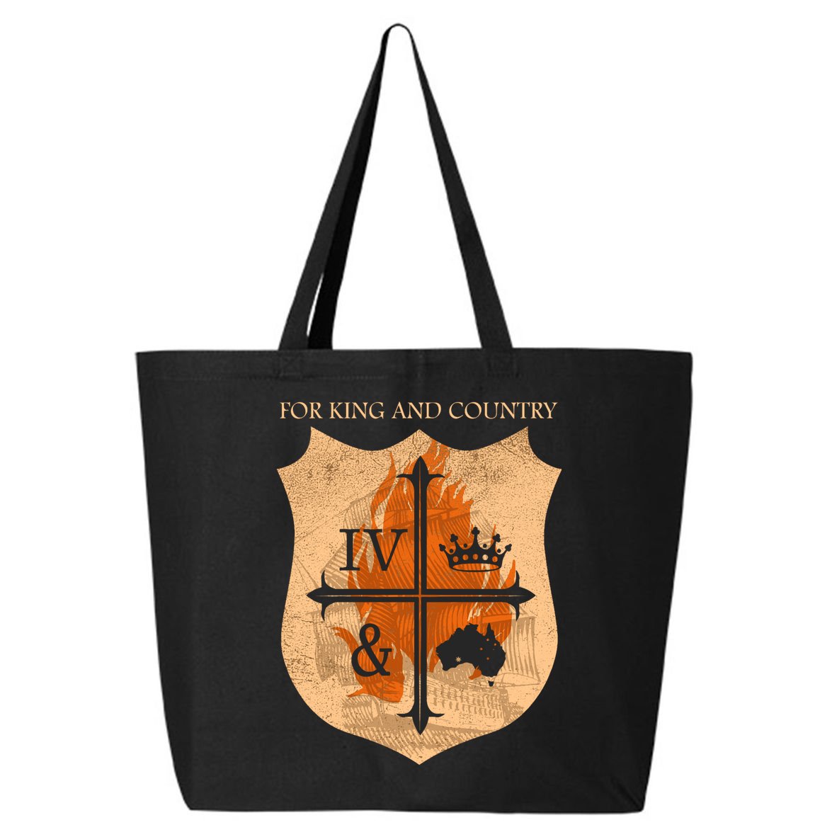 For King And Country Crest Friend 25L Jumbo Tote
