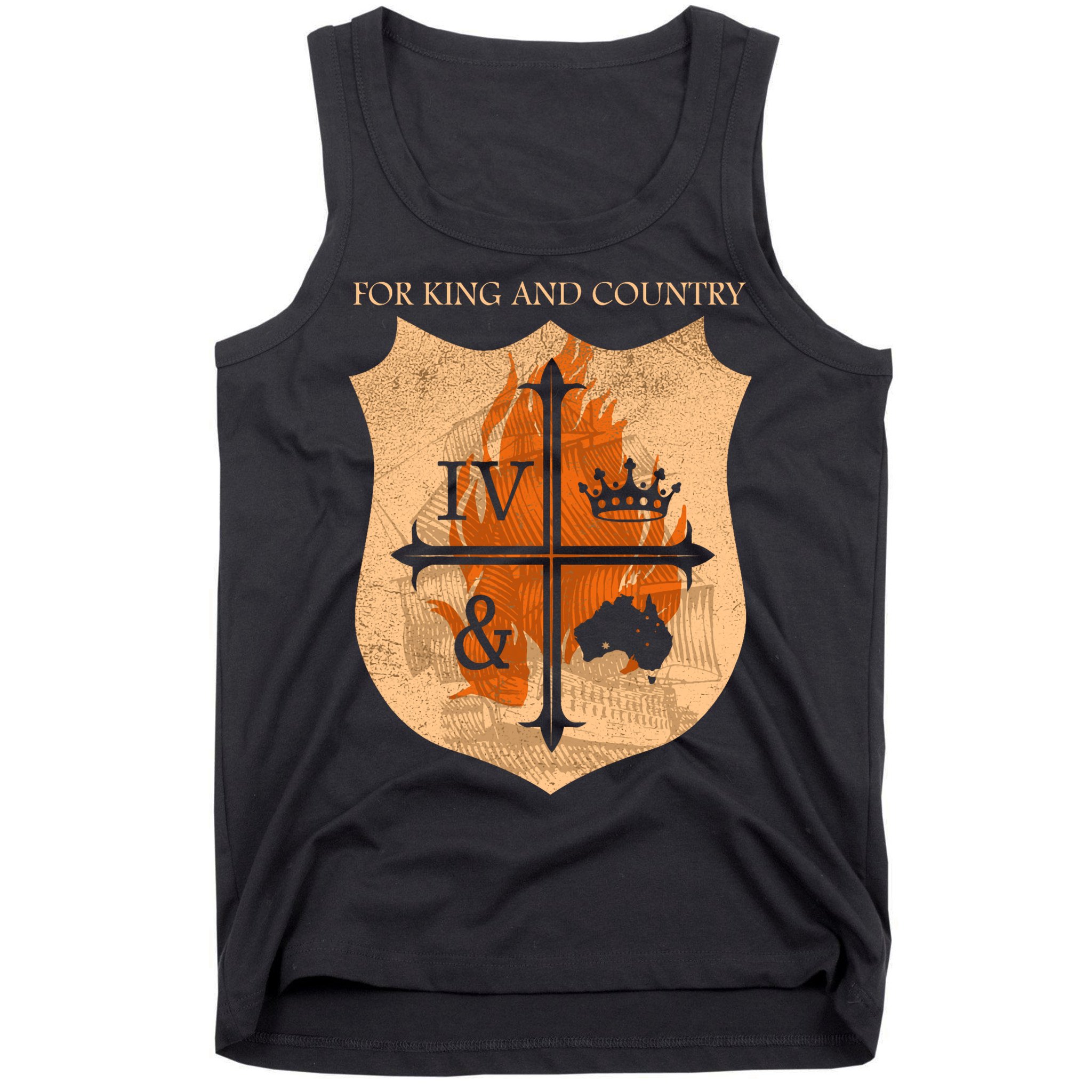 For King And Country Crest Friend Tank Top