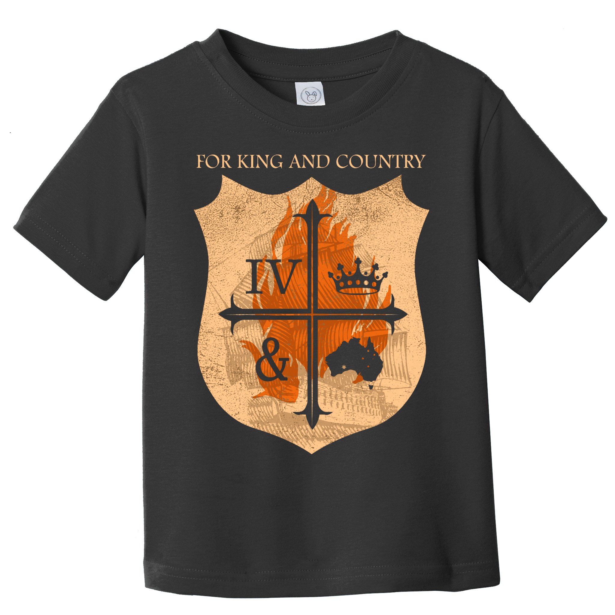 For King And Country Crest Friend Toddler T-Shirt