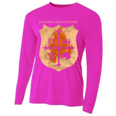 For King And Country Crest Friend Cooling Performance Long Sleeve Crew