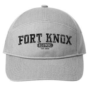 Fort Knox Alumni Retro Army Base Kentucky 7-Panel Snapback Hat