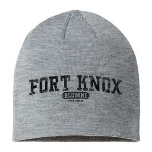 Fort Knox Alumni Retro Army Base Kentucky Sustainable Beanie