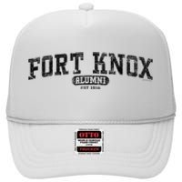 Fort Knox Alumni Retro Army Base Kentucky High Crown Mesh Back Trucker Hat