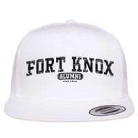 Fort Knox Alumni Retro Army Base Kentucky Flat Bill Trucker Hat