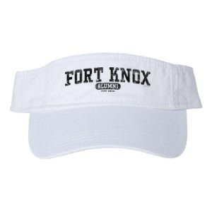 Fort Knox Alumni Retro Army Base Kentucky Valucap Bio-Washed Visor