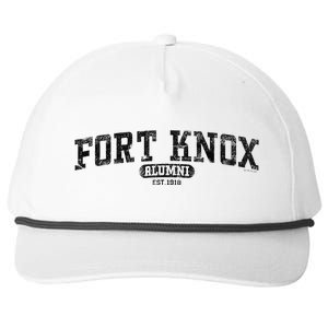 Fort Knox Alumni Retro Army Base Kentucky Snapback Five-Panel Rope Hat