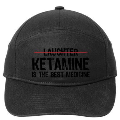 Funny Ketamine Anesthesia Registered Nurse Doctor Physician Meaningful Gift 7-Panel Snapback Hat