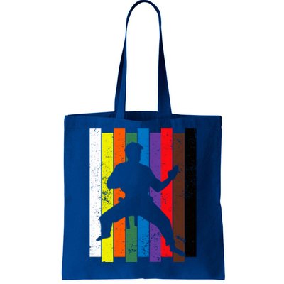 Funny Karate Belt Gift Karate Silhouette Gift Martial Arts Tote Bag