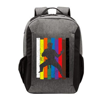 Funny Karate Belt Gift Karate Silhouette Gift Martial Arts Vector Backpack