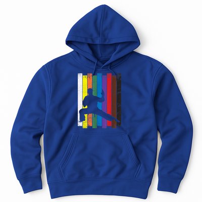 Funny Karate Belt Gift Karate Silhouette Gift Martial Arts Hoodie