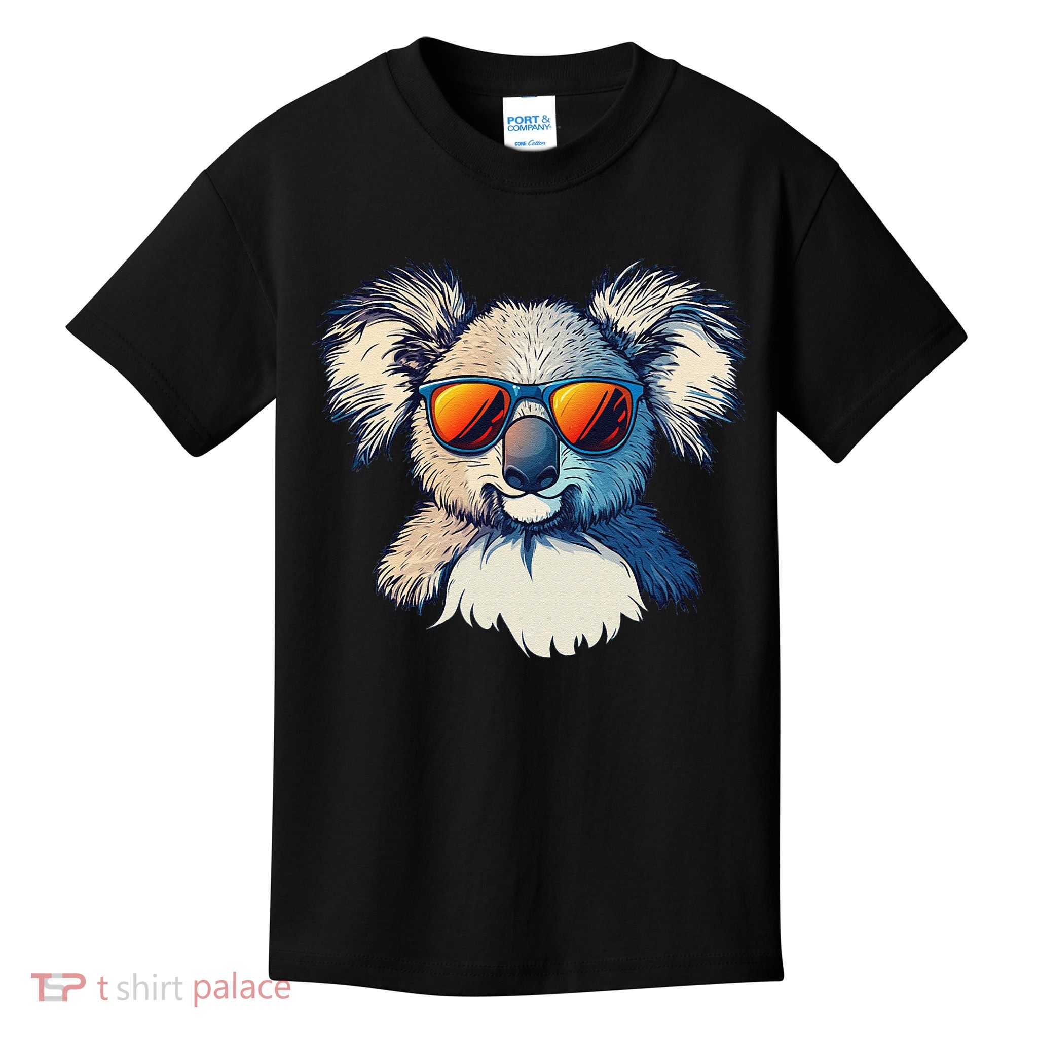 Funny Koala Bear in Shades for a Cool Vacation Vibe Kids T-Shirt