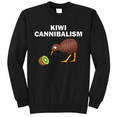 Funny Kiwi Bird Gift Cannibalism For Fruit Lover Sweatshirt