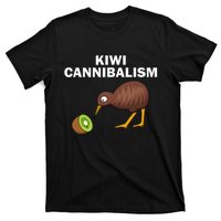 Funny Kiwi Bird Gift Cannibalism For Fruit Lover T-Shirt