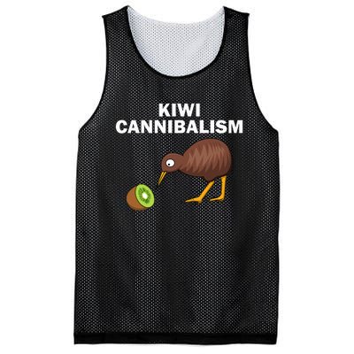 Funny Kiwi Bird Gift Cannibalism For Fruit Lover Mesh Reversible Basketball Jersey Tank