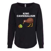 Funny Kiwi Bird Gift Cannibalism For Fruit Lover Womens California Wash Sweatshirt