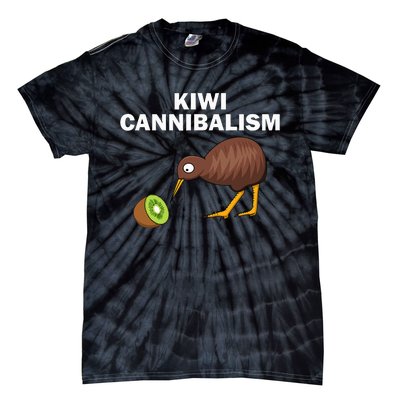 Funny Kiwi Bird Gift Cannibalism For Fruit Lover Tie-Dye T-Shirt