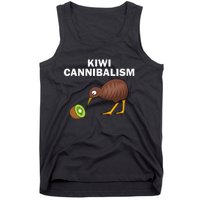 Funny Kiwi Bird Gift Cannibalism For Fruit Lover Tank Top