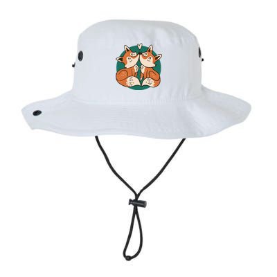 Foxes Kissing Cute Legacy Cool Fit Booney Bucket Hat