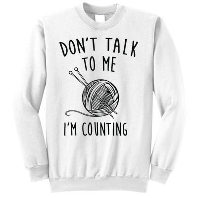 Funny Knitting Crochet Sweatshirt