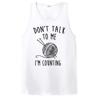 Funny Knitting Crochet PosiCharge Competitor Tank