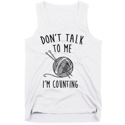 Funny Knitting Crochet Tank Top