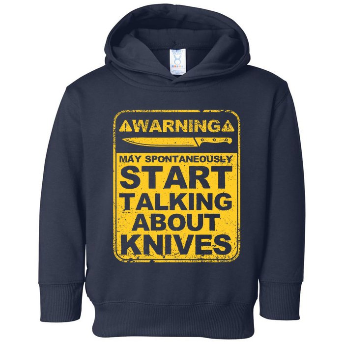 Funny Knife Collector Design Knife Lovers Butchers Toddler Hoodie