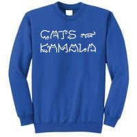 Funny Kamala Cat Typography Great Gift Sweatshirt